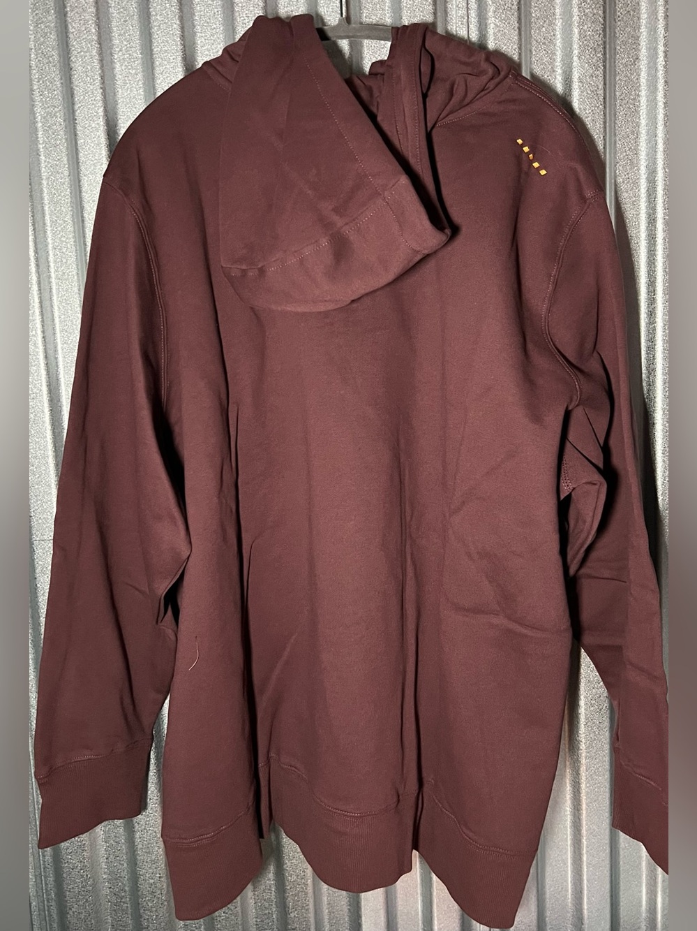 Ariat Rebar 1/4 zip Hoodie in Burgundy 3x NWT - Picture 4 of 5